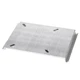 For Attwood SP-15100 Boat Seat Mounting Plate, Mount Plate Silver 