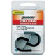 Jandorf 61530 Cushion Clamp, 3/4 in Max Bundle Dia, 1/2 in W, Rubber/Steel, Blac