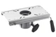 VEVOR Boat Seat Pedestal Aluminum Alloy Forward and Backward Sliding 2-7/8 Post