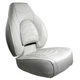 Springfield Marine Fish Pro High Back Folding Seat - White 1041606-1