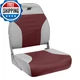 Wise 8WD588PLS-661 Standard High Back Boat Seat, Grey/Red