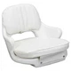 Moeller ST2000-HD White Boat Seat with Cushion Set & Mounting Marine