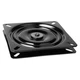Attwood 6-1/4" 0&deg; Black Powder Coated Seat Swivel