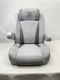 GODFREY 807327 LUNAR GREY/DARK GREY KING RECLINER CAPTAINS CHAIR MARINE BOAT