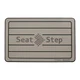 Tidal Wake Seat Step Mat, Protect Boat Cushions, Prevents Rips Taupe/Black 22730