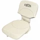 Excel Boat Shell Seat Cushions | Cream Vinyl W/ Logo (Set of 2)