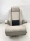 AVALON 2019 PONTOON RECLINING HELM SEAT WITH BASE BUCKSKIN / BLACK MARINE BOAT