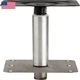 Attwood Lockn Pin 3/4 Boat Seat Pedestal Package 977339-T Silver