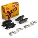 Rear Disc Brake Pad Set for 2002-2004 Honda Odyssey 03-08 Pilot 01-06 Acura MDX