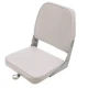 Attwood 98395GY Low-Back Padded Boat Seat, Gray, High-Impact Plastic Frame, 1...