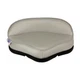 Casting Non-Adjustable Gray Marine Grade Vinyl Fabric Boat Seat w/Outer Cover