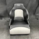 MSC Captain Boat Seat, Black/White*
