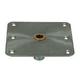 Springfield KingPin Standard Square Steel Base w/Brass - 7"x7" (3620001-B)