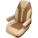 Godfrey Monaco Pontoon Boat Reclining Helm Seat 485961 | Hazelnut