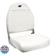 Wise 8WD588PLS-710 Standard High Back Boat Seat, White