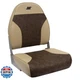 Wise 8WD588PLS-662 Standard High Back Boat Seat, Sand/Brown