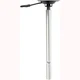 Swivl-Eze Fixed Seat Mount Adjusts 24-30" Clear Anodized #SP-39204