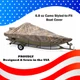 Camo Boat Cover for SEA PRO Sewn in the USA Super Heavy-Duty Trailerable