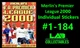 Merlin's Premier League 2000 Individual Stickers #1-184 Complete Your Collection
