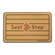 Tidal Wake Seat Step Mat, Protect Boat Cushions, Prevents Rips Tan/Black 22735