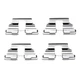 Disc Brake Hardware Kit REAR For 02-04 Honda Odyssey 03-08 Pilot 01-06 Acura MDX