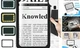 5X Handheld Magnifier for Page Reading - Large Folding Lighted Full-Page Black