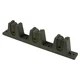 Springfield ABS Plastic Rod Holder - 3 Rod - Pair w/Bungee 1760004 UPC 038132...