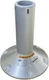 Regitar 184014-LWOS Fixed Height Seat Pedestal W/ 9" Base - 14" Height Anodized
