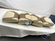 OVERTONS 742292 BACK TO BACK DELUXE LOUNGE SEAT CUSHION SAND / CHESTNUT BOAT