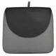Excel Boat Bottom Seat Cushion | Dark Gray / Black Vinyl