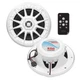 Boss Audio MRGB55W 5.25" Marine Speakers w/RGB Lighting - White