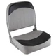 Wise 8WD734PLS-664 Standard Low Back Boat Seat, Grey/Charcoal Fishing Boat Seat