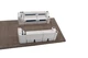Wise DLX Front Lounge Pontoon Furniture Set - Brite White / Mariner Blue