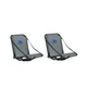 2 NEW Millennium Marine B-100 Boat Seat Gray Model