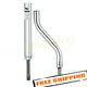 Attwood SP-2164 Lock'N-Pin 16" H x 3/4" D Aluminum Non-Threaded Fixed Post