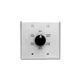 Dial 1-1/4 in X 5-3/4 in Black Metal Evaporative Cooler Wall Switch 7131