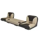 G3 Boat Flip Deck Seat 73291083 | Transom Bench Beige Black 17-21