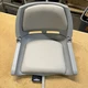 Springfield Marine Traveler Folding Seat, Gray with Cushion 1061100-C