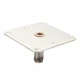 Attwood Corporation 6773-T Pin Base Ss 7"X7" Brz/Bsh Threaded