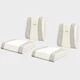 Ranger Boat Leaning Post Seat Cushions | 2600 Bay White Gray