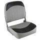 Wise 8WD734PLS-664 Low Back Boat Seat, GRAY / CHARCOAL