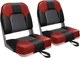 Leader Accessories A Pair of New Low Back Folding Boat Seats(2 Seats)