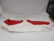 TRACKER T2160 (2009) BALAST BOW STARBOARD SEAT SKIN RED & WHITE TR713697.3 BOAT