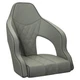 Boat Bucket Seat High Back Marine Pontoon Captain Chair Light Gray ERGOSEAT