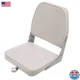Attwood 98395Gy Low-Back Padded Boat Seat Gray High-Impact Plastic Frame 15