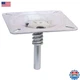 Shoreline Marine Boat Seat Mount Tough Zinc-Plated Standard 7 X 7 Mount Sl52198