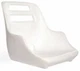 TODD MARINE JUPITER 450 White Molded Plastic Captain's Chair Shell Only 95-4500