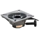 Springfield Boat Seat Swivel 3100031-L1 | 2 3/8 Inch Trac-Lock Gray