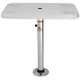 Springfield 16" x 28" Rectangle Table Package - White Thread-Lock