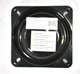 Seachoice Seat Swivel 360&deg; 78400 Cadmium Plated w 12 Ball Bearings Frame Black
